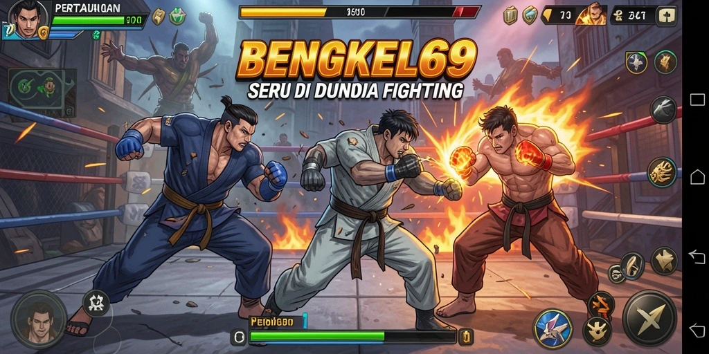 Tampilan gameplay BENGKEL69 yang seru dan mendebarkan.