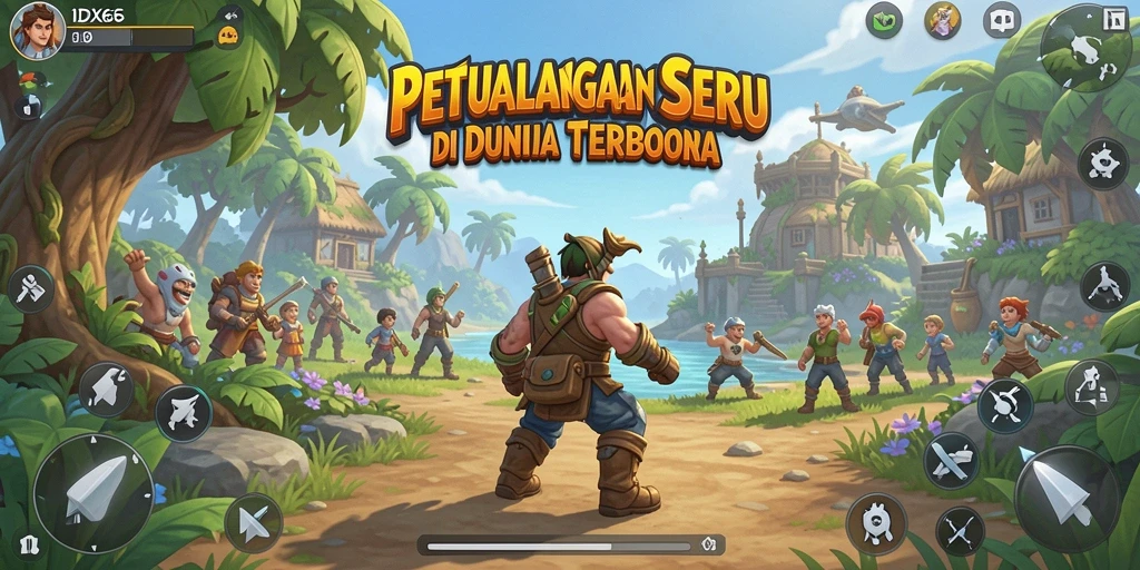 Gameplay menarik di dunia terbuka IDX66 yang penuh petualangan.