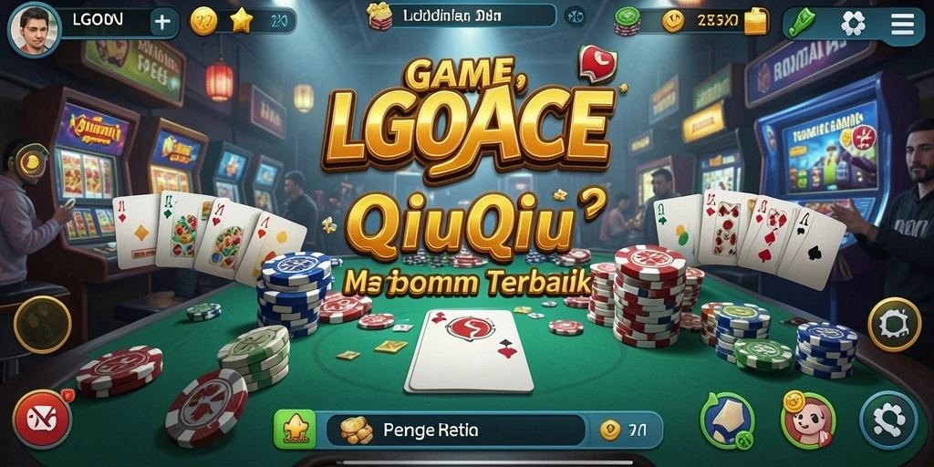 Tampilan gameplay QiuQiu yang seru di LGOACE.
