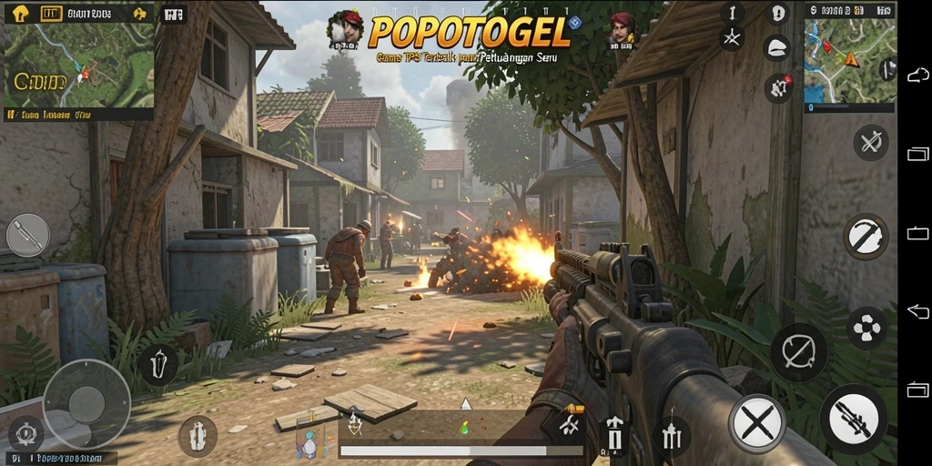 Tampilan permainan intens dari POPOTOGEL dengan aksi seru.