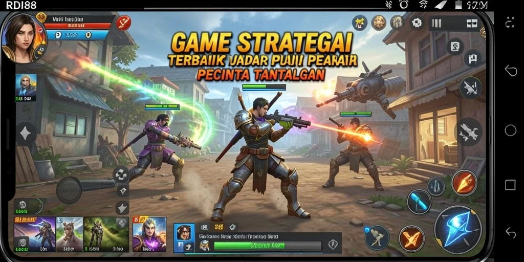 Tampilan gameplay RDI88 yang mendebarkan dan penuh strategi.