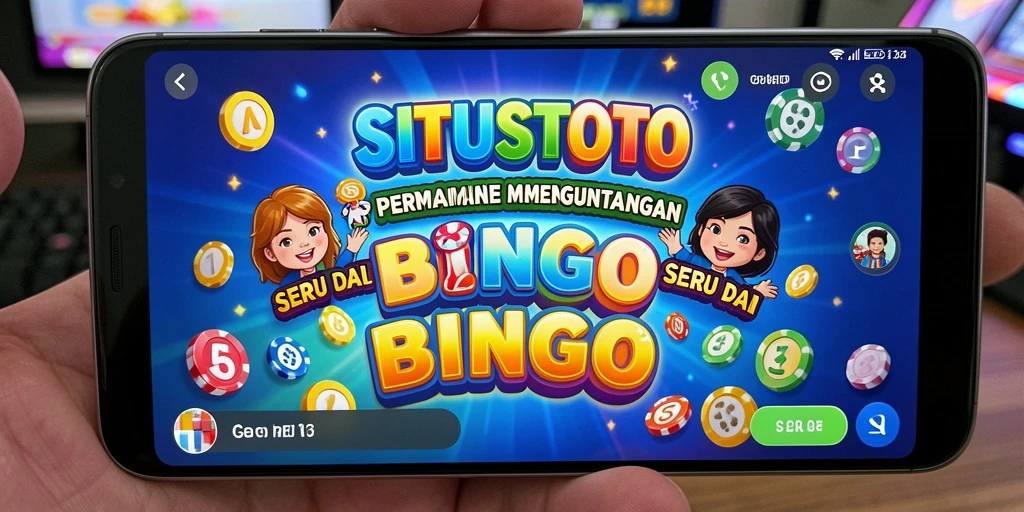 Tangkapan layar utama SITUSTOTO menampilkan keseruan permainan Bingo yang mengasyikkan.